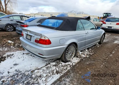 2003 BMW 330 Ci z USA, uszkodzony, nr VIN WBABS53413JU99515